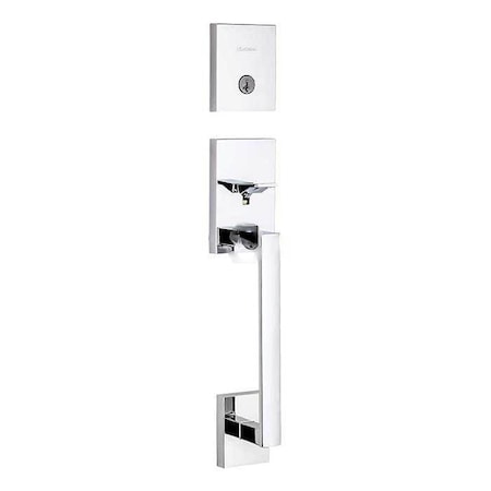 Kwikset San Clemente Exterior Single Cylinder Handleset Trim 818SCE-26-SMT-RCAL-RCS-LIP